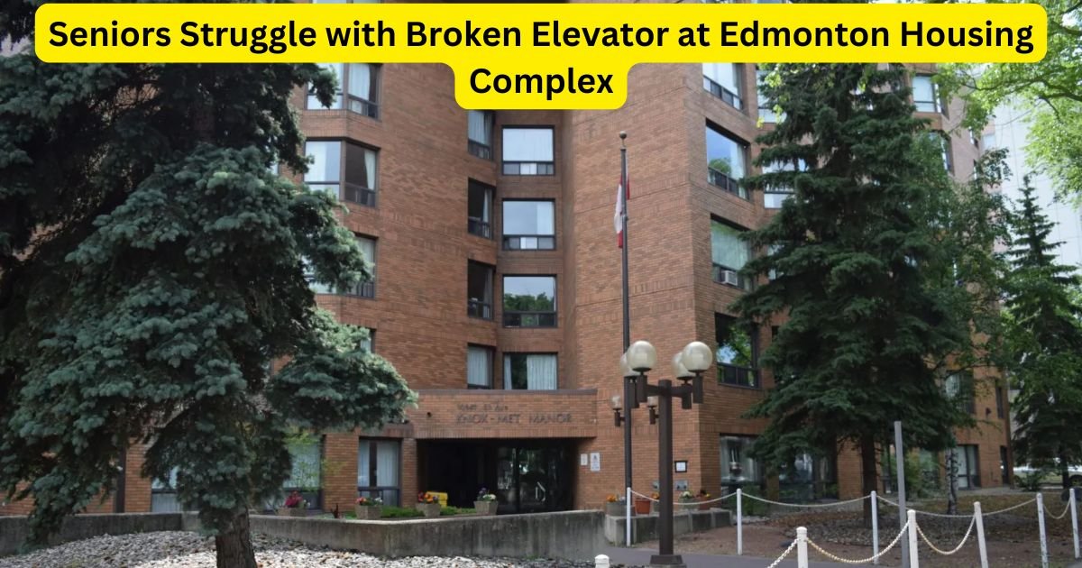 Seniors Struggle with Broken Elevator at Edmonton Housing Complex