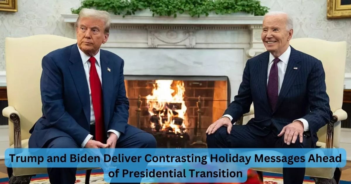 Trump and Biden Deliver Contrasting Holiday Messages Ahead of Presidential Transition