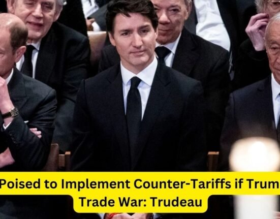 Canada Poised to Implement Counter-Tariffs if Trump Sparks Trade War: Trudeau