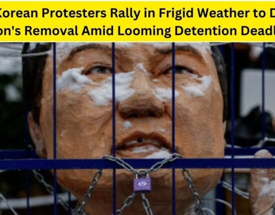 South Korean Protesters Rally in Frigid Weather to Demand Yoon's Removal Amid Looming Detention Deadline