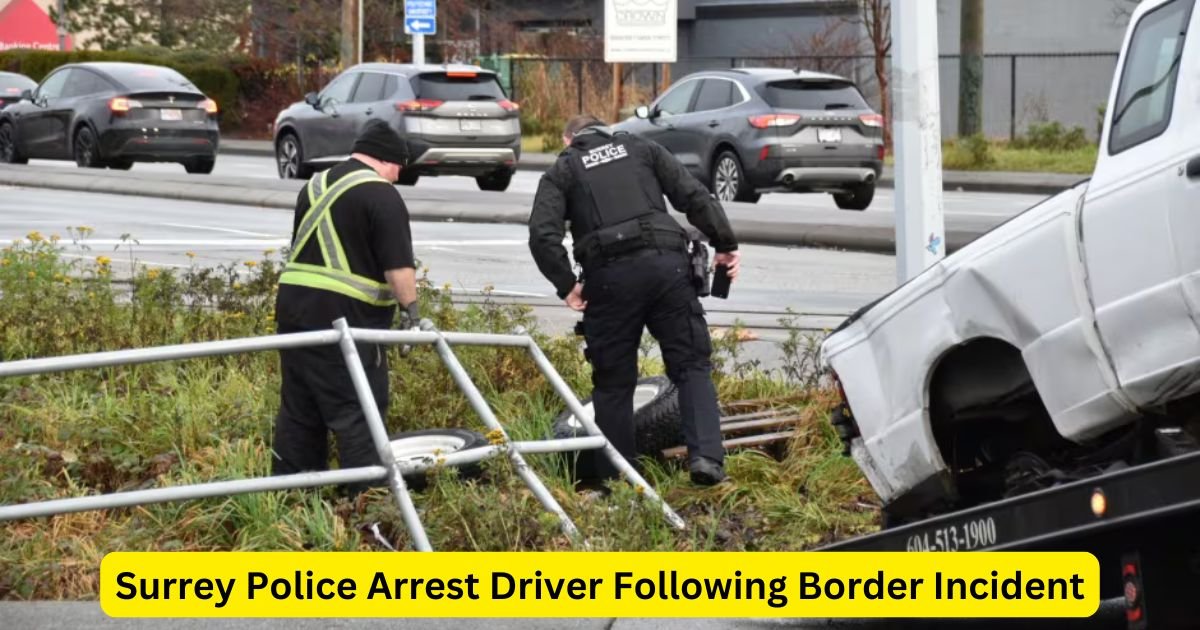 Surrey Police Arrest Driver Following Border Incident